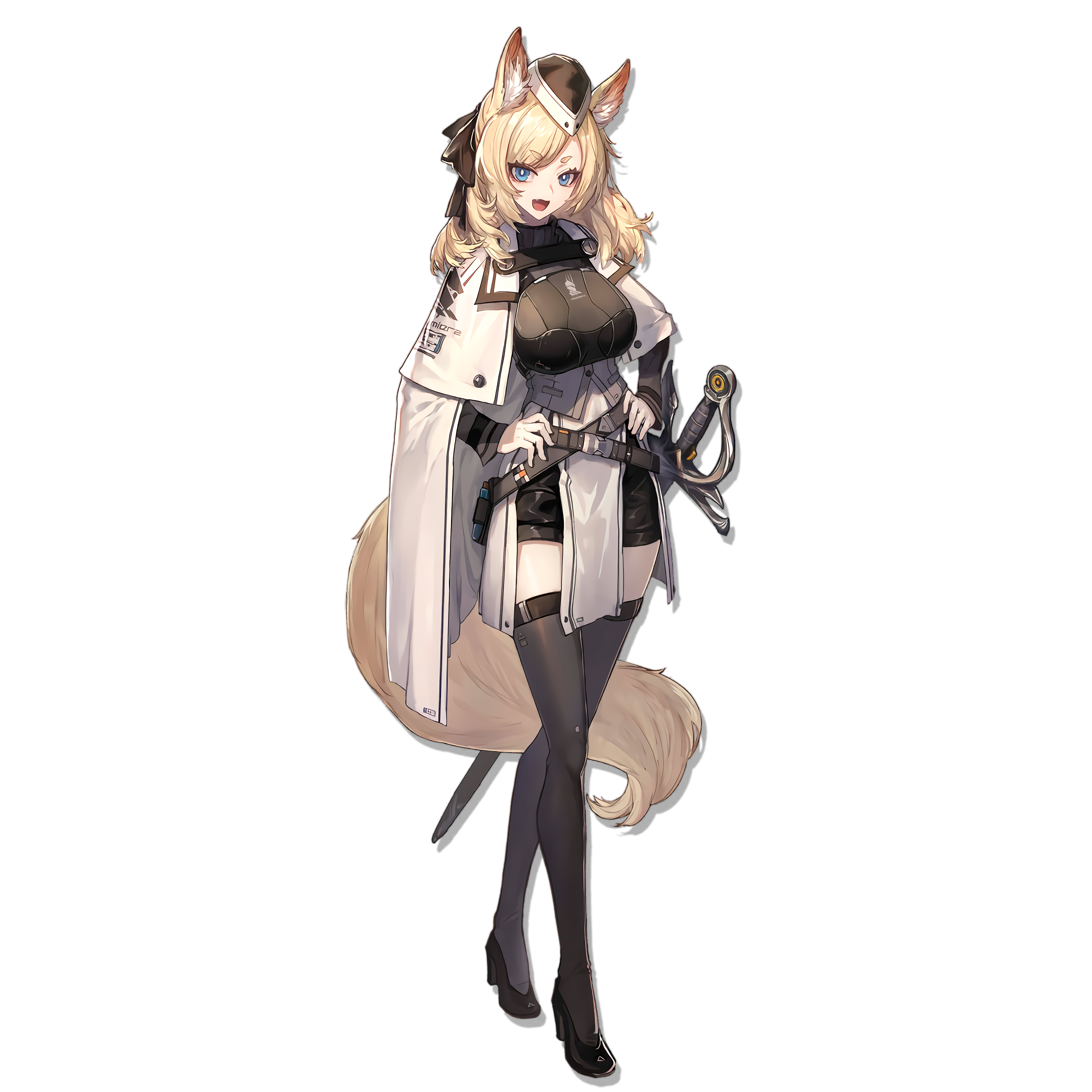 【画质提升】 明日方舟 鞭刃-佐菲娅 立绘 姑妈我真是