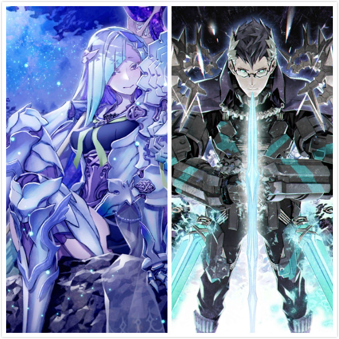 收藏向fgo官方画师图鉴 布伦希尔特 西格鲁特 北欧组