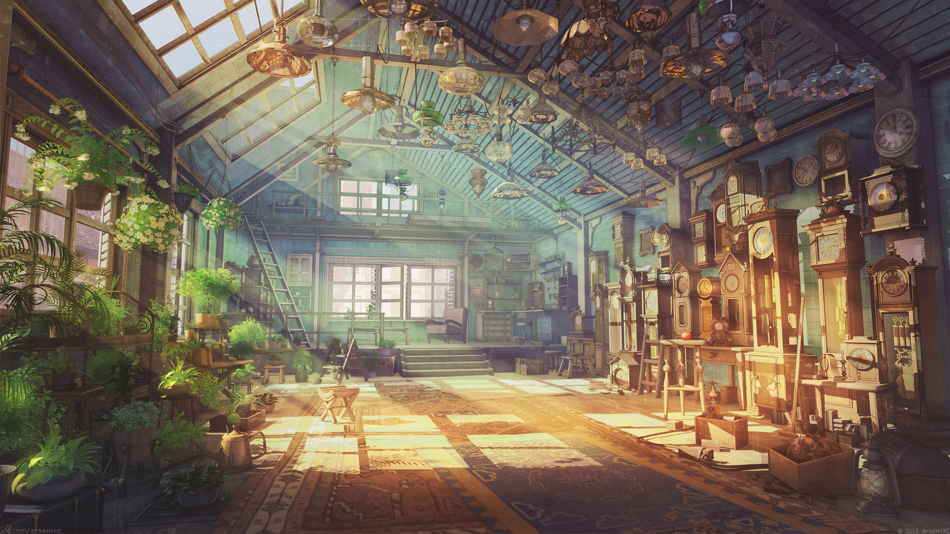 arseniy chebynkin|战斗民族画出的新海诚场景