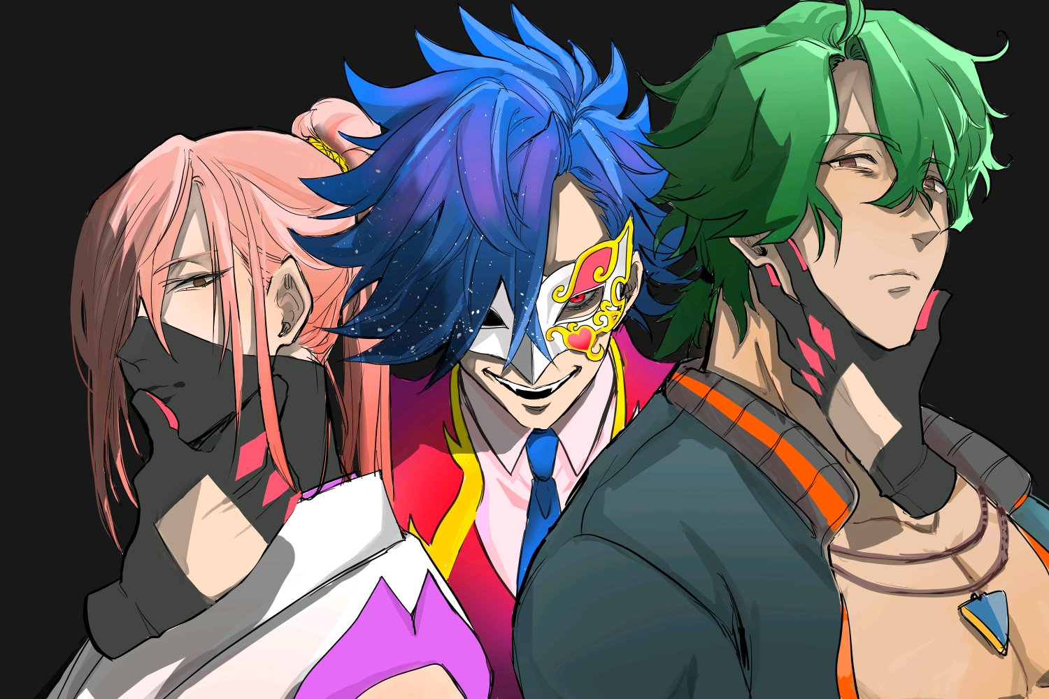 「sk 无限滑板」同人插画特辑