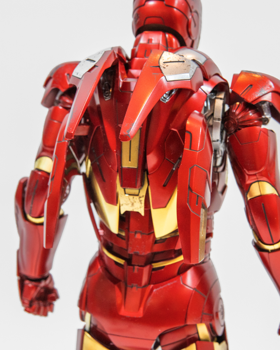 怀念华丽的首次集结——hot toys 钢铁侠 mark 7 合金