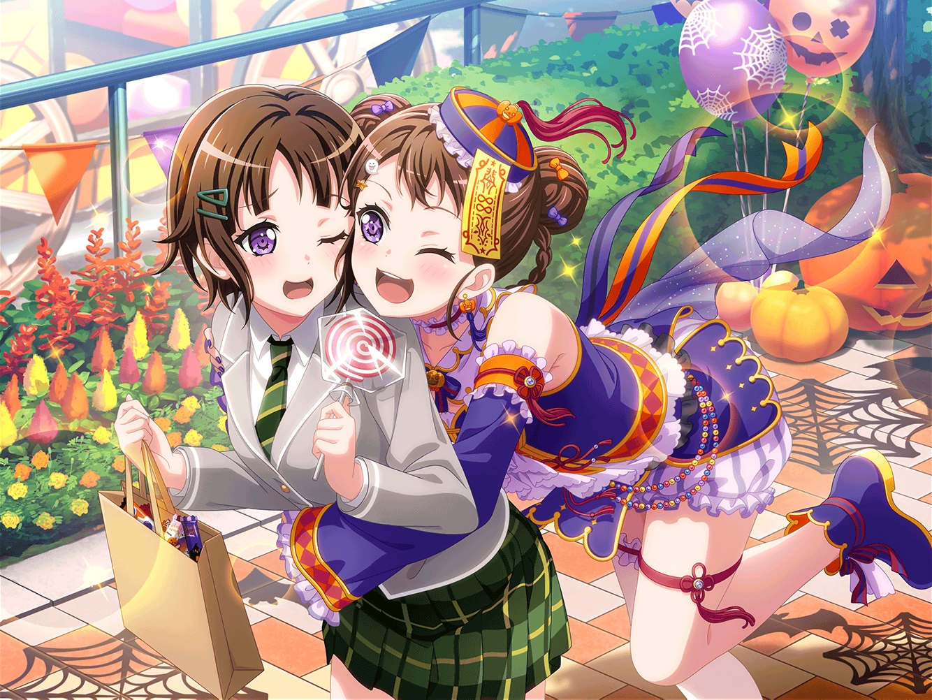 bangdream人物立绘,bangdream人物 bangdream卡面立绘———户山香橙篇