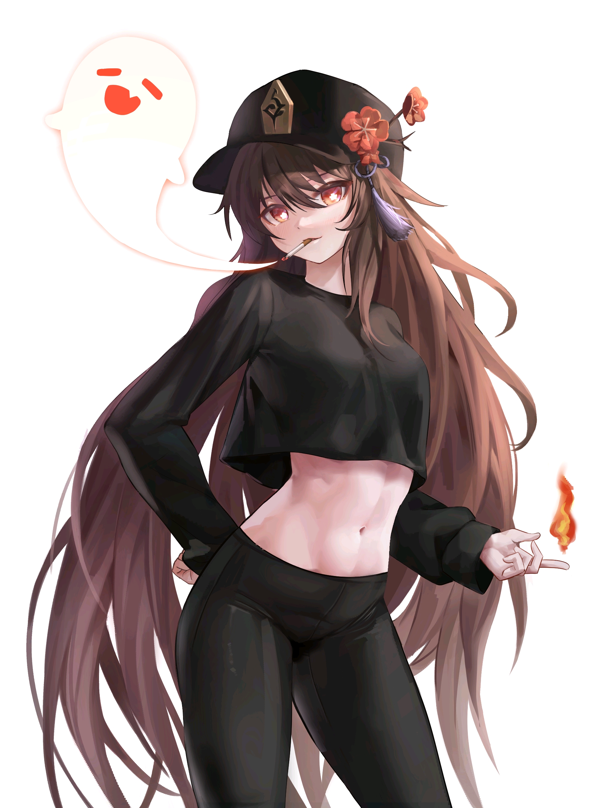 原神壁纸杂篇内附运动装胡桃钟离霸气汉服职业装优菈女仆装刻晴q版