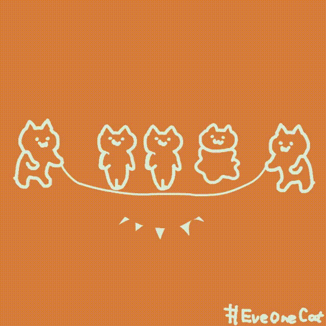 保存gif动图的问题,大家可以试试长按图片保存 eve one cat系列推主