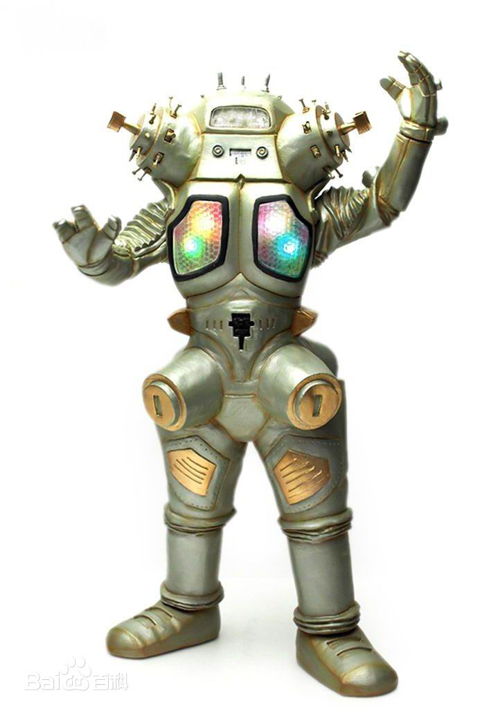 由杰顿星人制造的机器人,能够分解的4架飞行机器,武器是"金古夹"和"