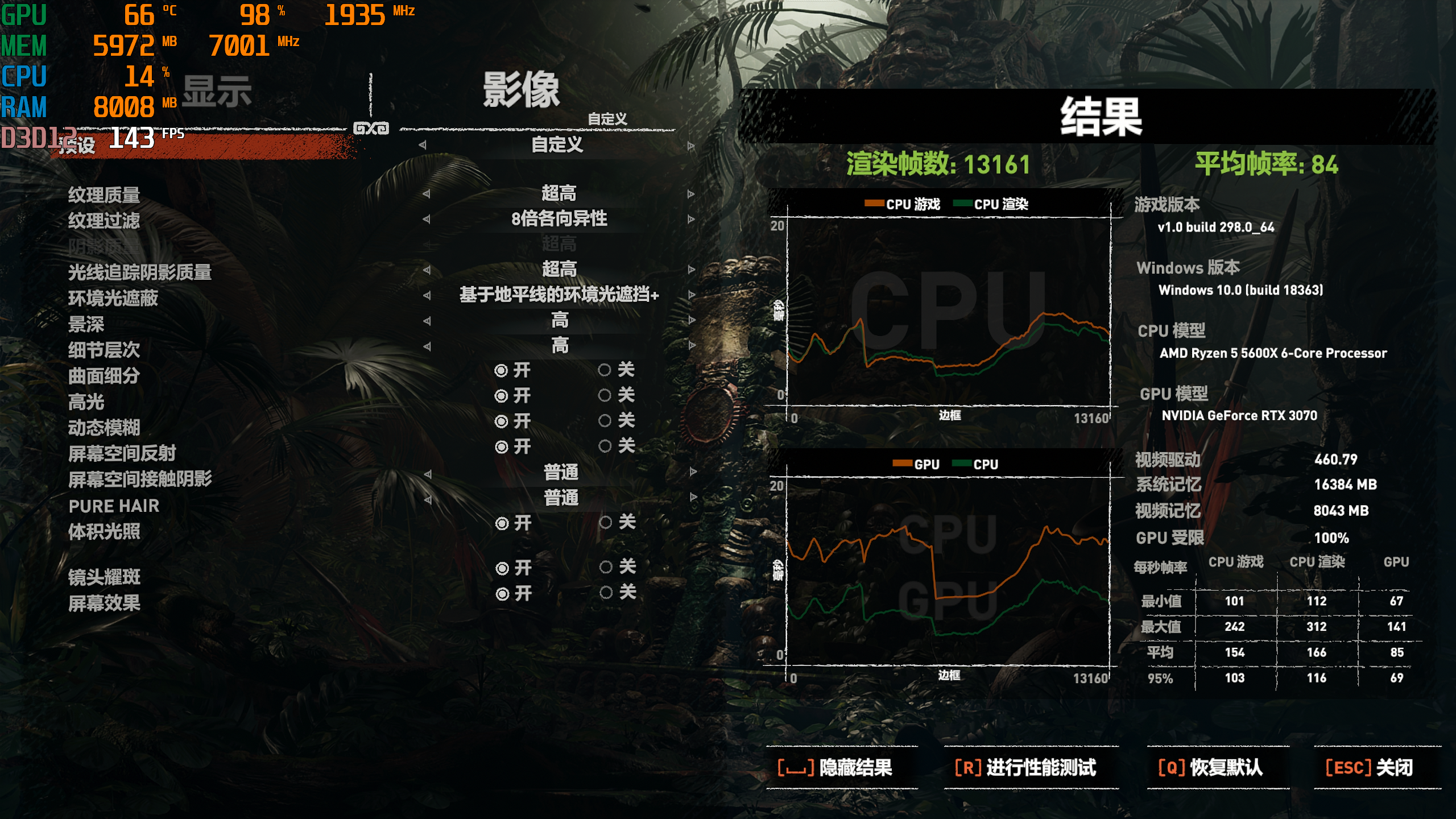 畅玩3A大作!七彩虹RTX3070 Ultra OC显卡测试