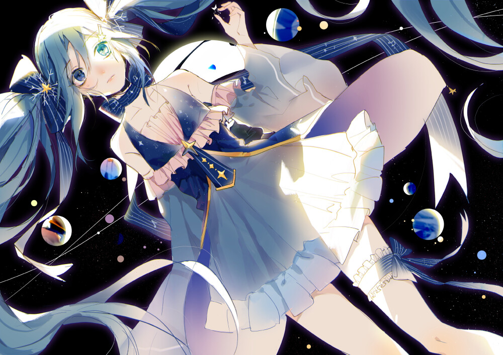搬运丨织布机loom笔下的初音未来含镜音