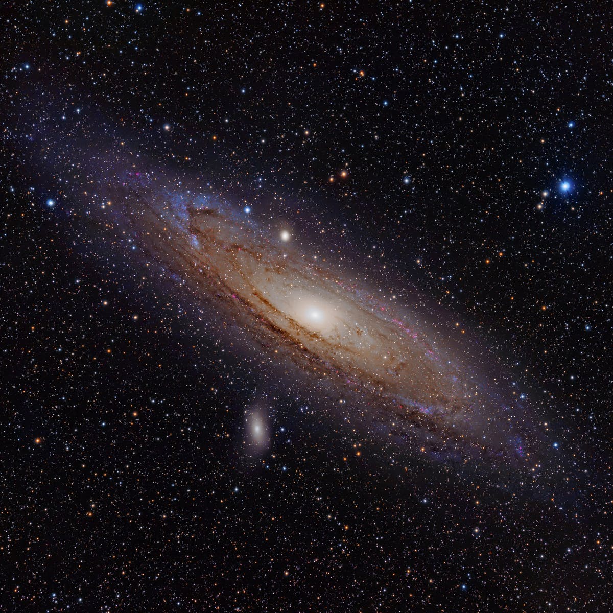 盛景!如果能看到仙女座星系,我们的天空将是另一番模样