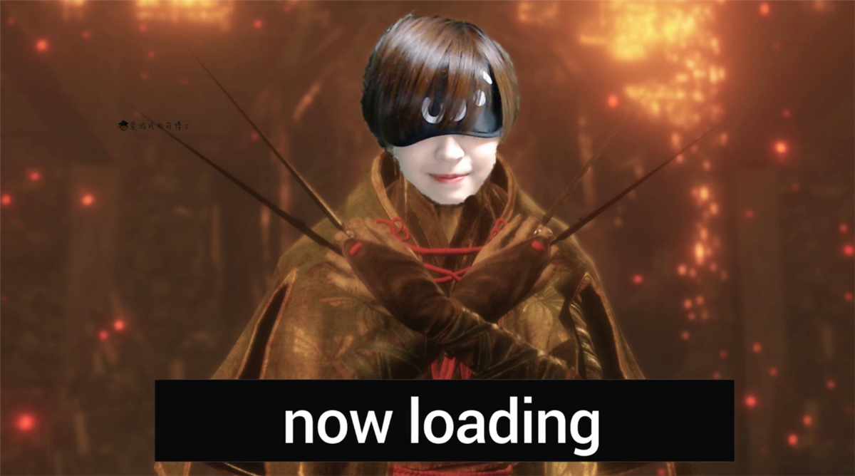 嫌《只狼》太简单?日本美女主播蒙眼打败鬼庭刑部雅孝