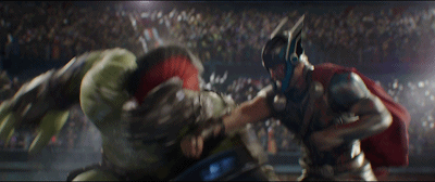 【多次节奏】【动作匹配】雷神打绿巨人2拳,闪过绿巨人1击又是1拳