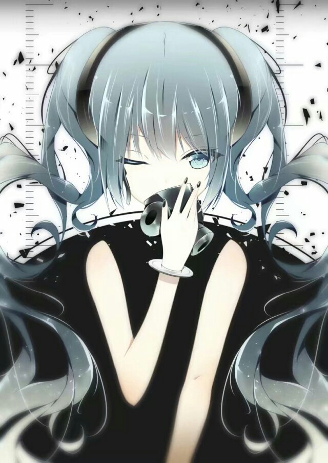动漫壁纸初音未来那一抹葱色是你的未来