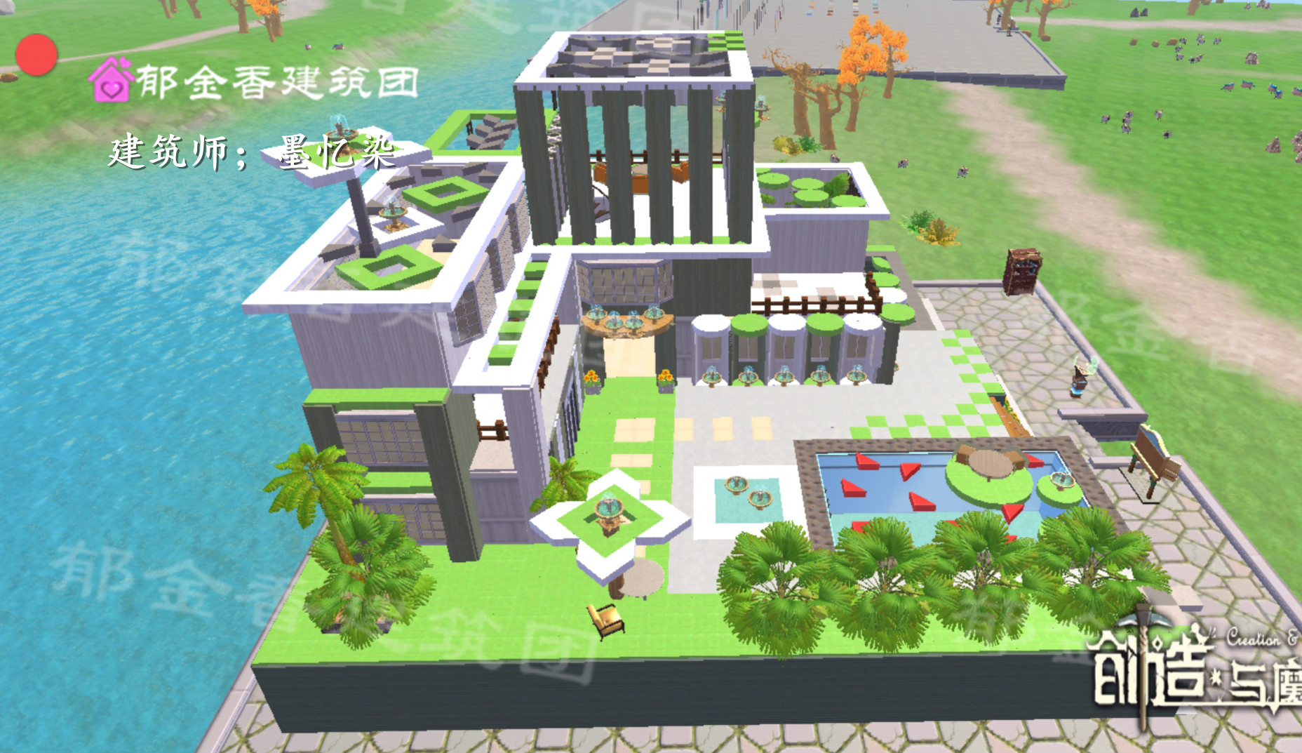 创魔建筑|翡翠花园