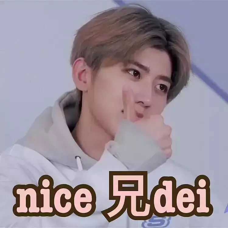 蔡徐坤表情包:献给最好的ikun