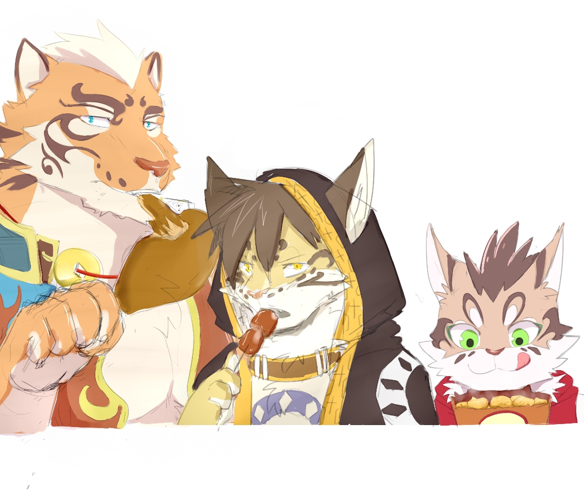 furry,兽人图,兽迷,兽控,壁纸,家有大猫