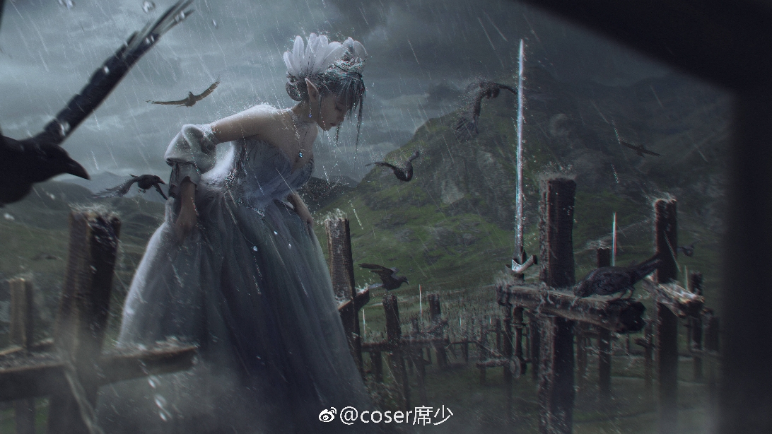 Cosplay走进画漫画姐姐的小世界(鬼刀)漫画家的自画像图片