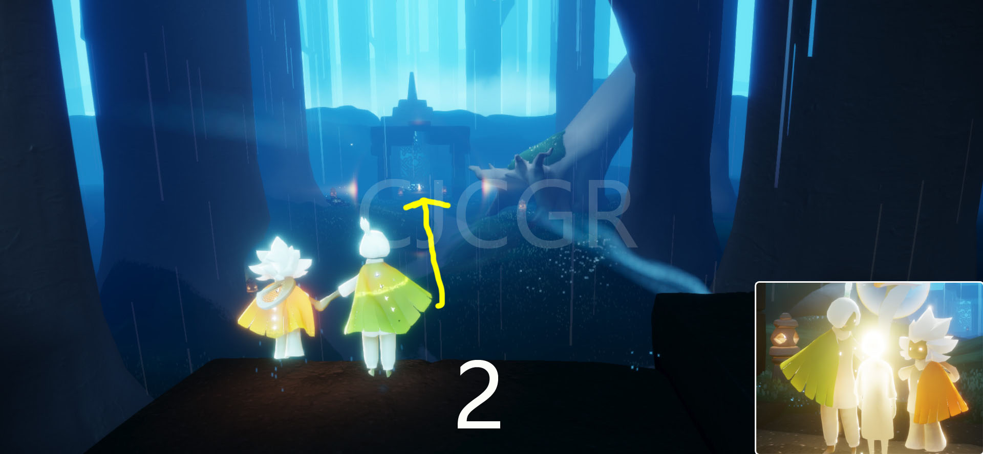 光遇雨林光之翼