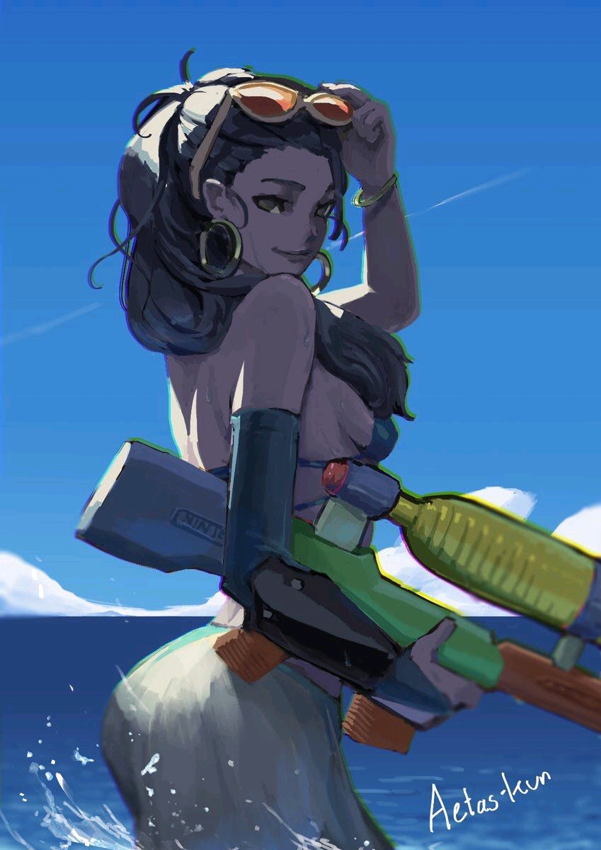 守望先锋同人图精选: one shot ,one kill !