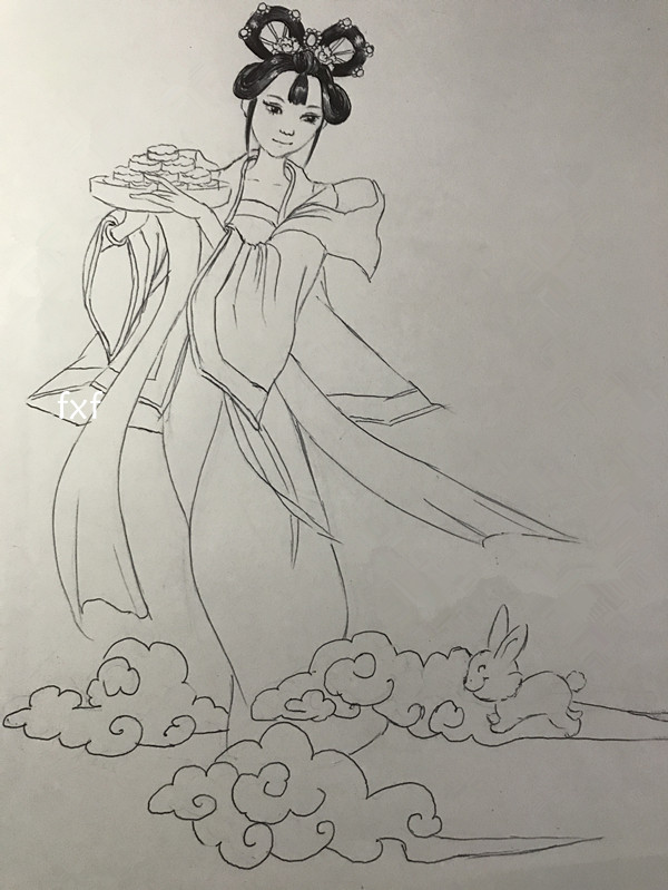 兴趣 绘画 学生时代争面子大招——手抄报(中秋节主题篇) 忽然看到