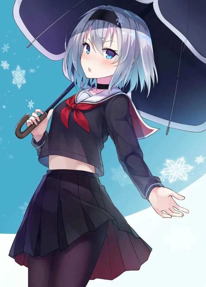 动漫美图(第八十期)二次元穿丝袜的少女专栏|ω)