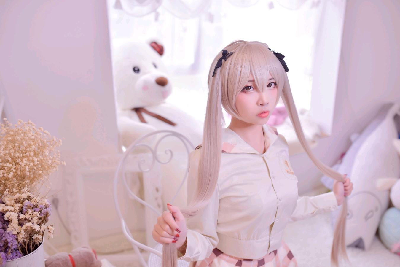 [cosplay] 二佐nisa - 穹妹校服