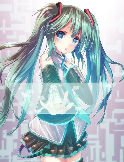 初音未来 摘自网络 侵删