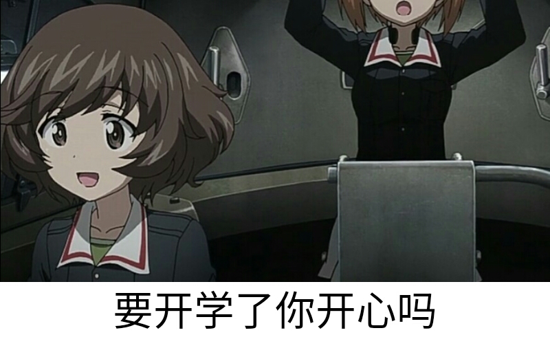 少女与战车表情包11th