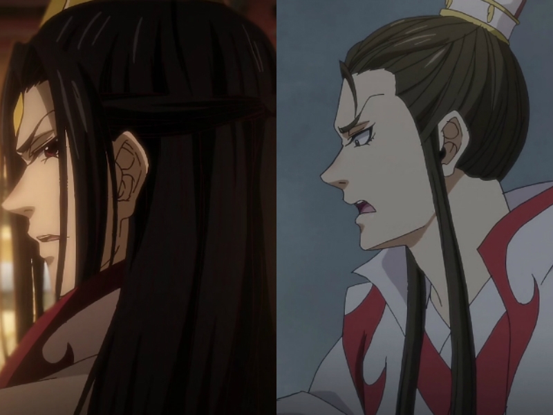 魔道祖师:五大世家发型对比,魏无羡大马尾,江澄小辫子