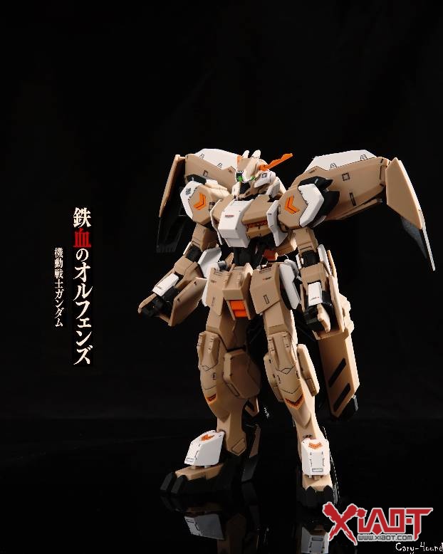 [小t高达秀 hg 1/144 铁血的孤儿 古辛高达 深度重锻型