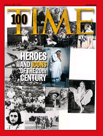 1999年李小龙被美国时代周刊评选为20世纪最具影响力的100人