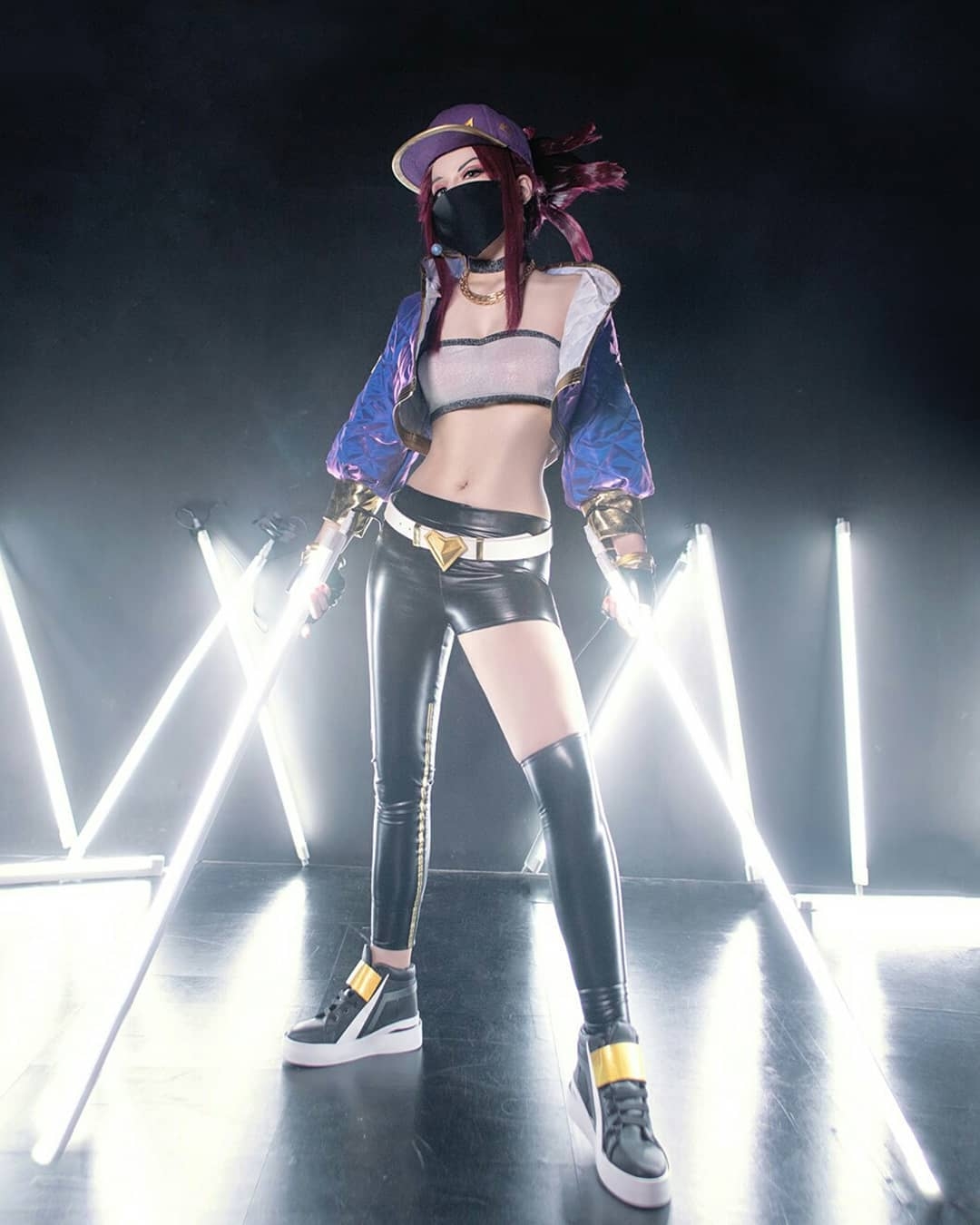 lolkda女团cos,lol卡莎cos cosplay kda女团