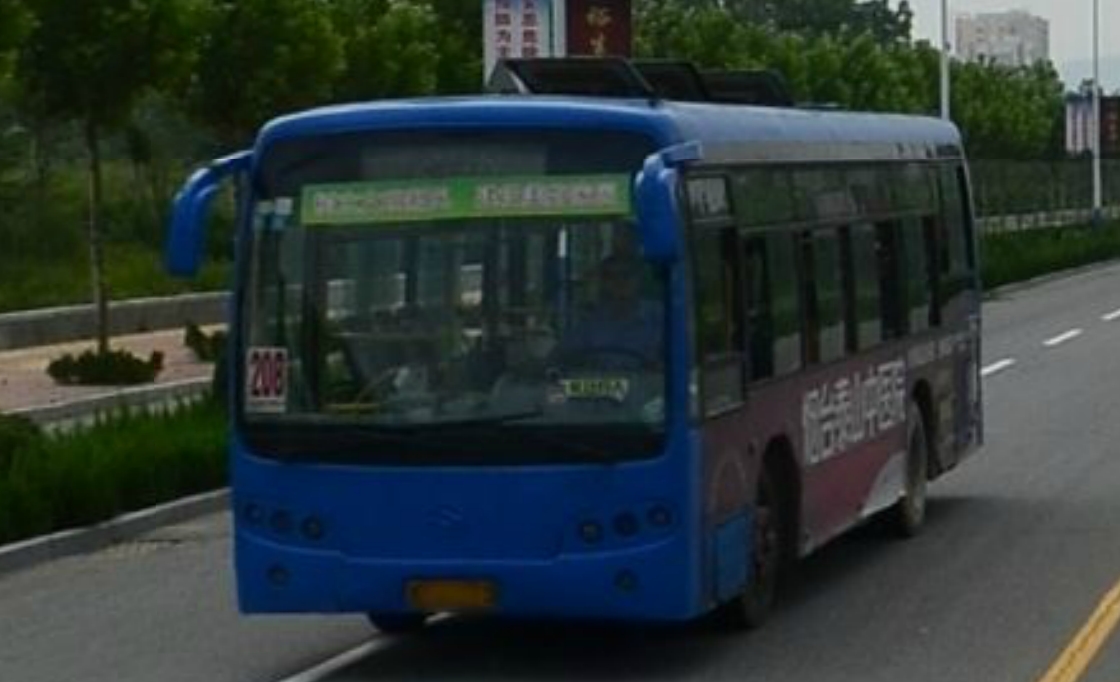 来几张烟台公交图片