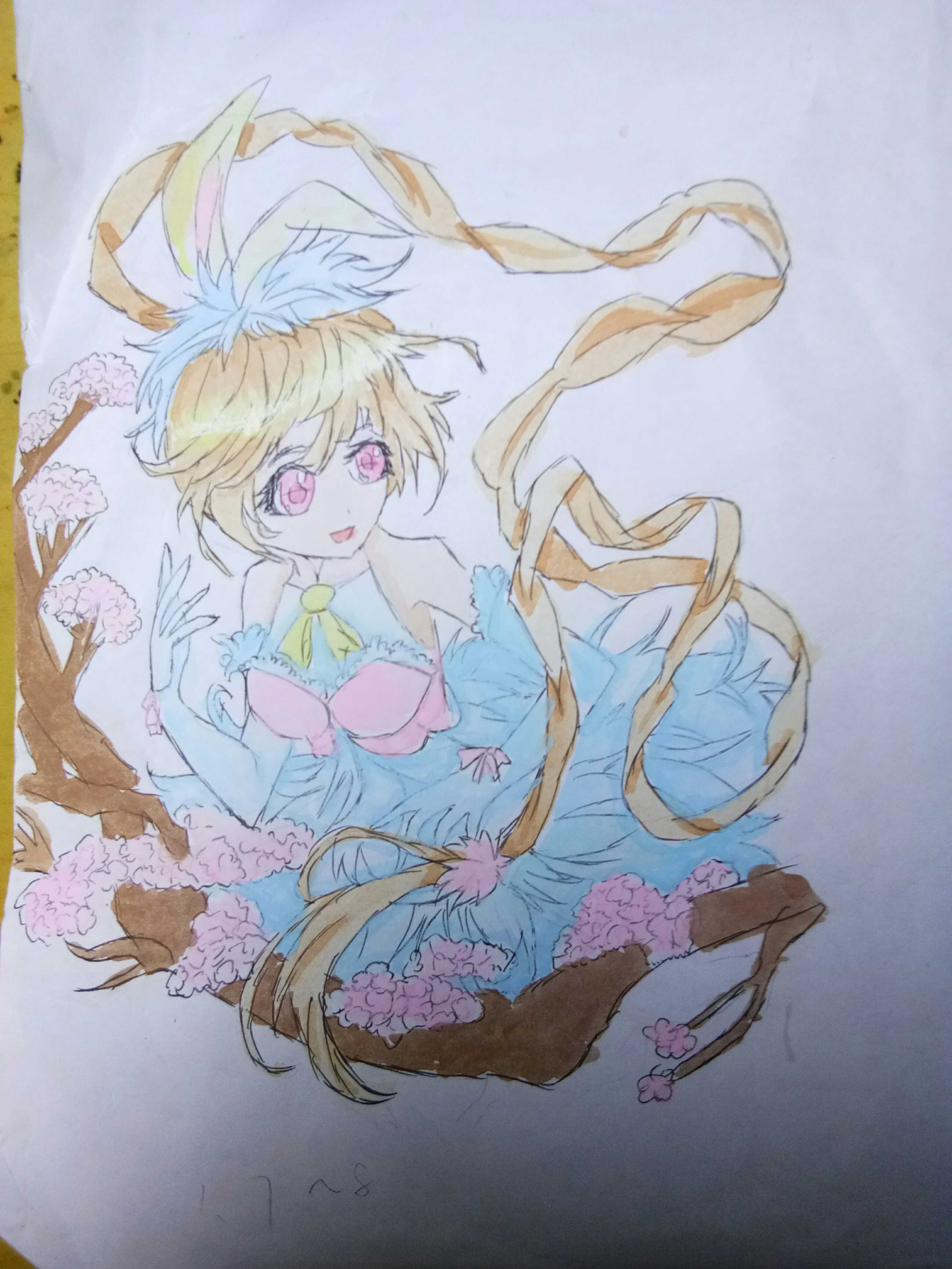走过路过别错过水彩版幼年小舞了解一下