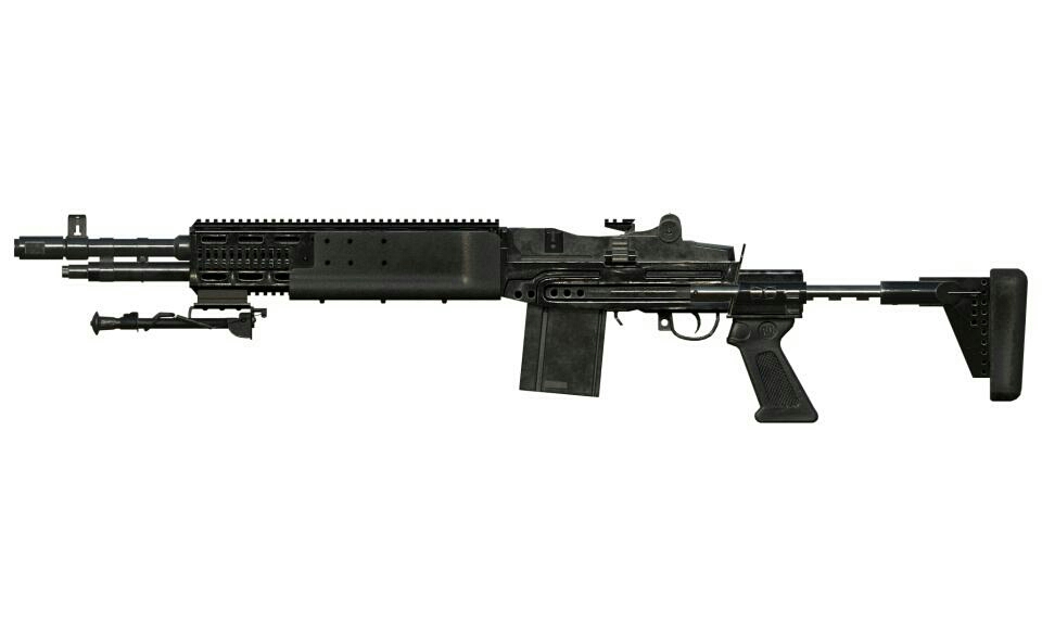 9.那些绝地求生中的武器原型(mk14)