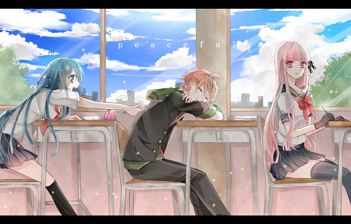 pixiv 弹丸论破 雾切响子 图片搬运