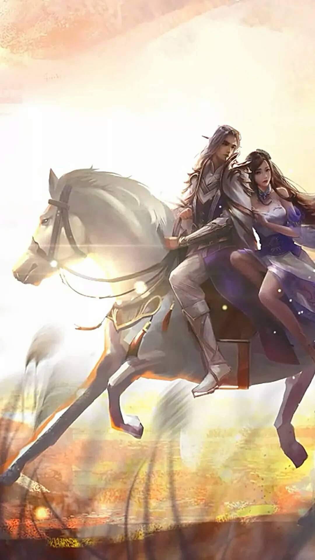 【风落】楼满风&寒千落-壁纸
