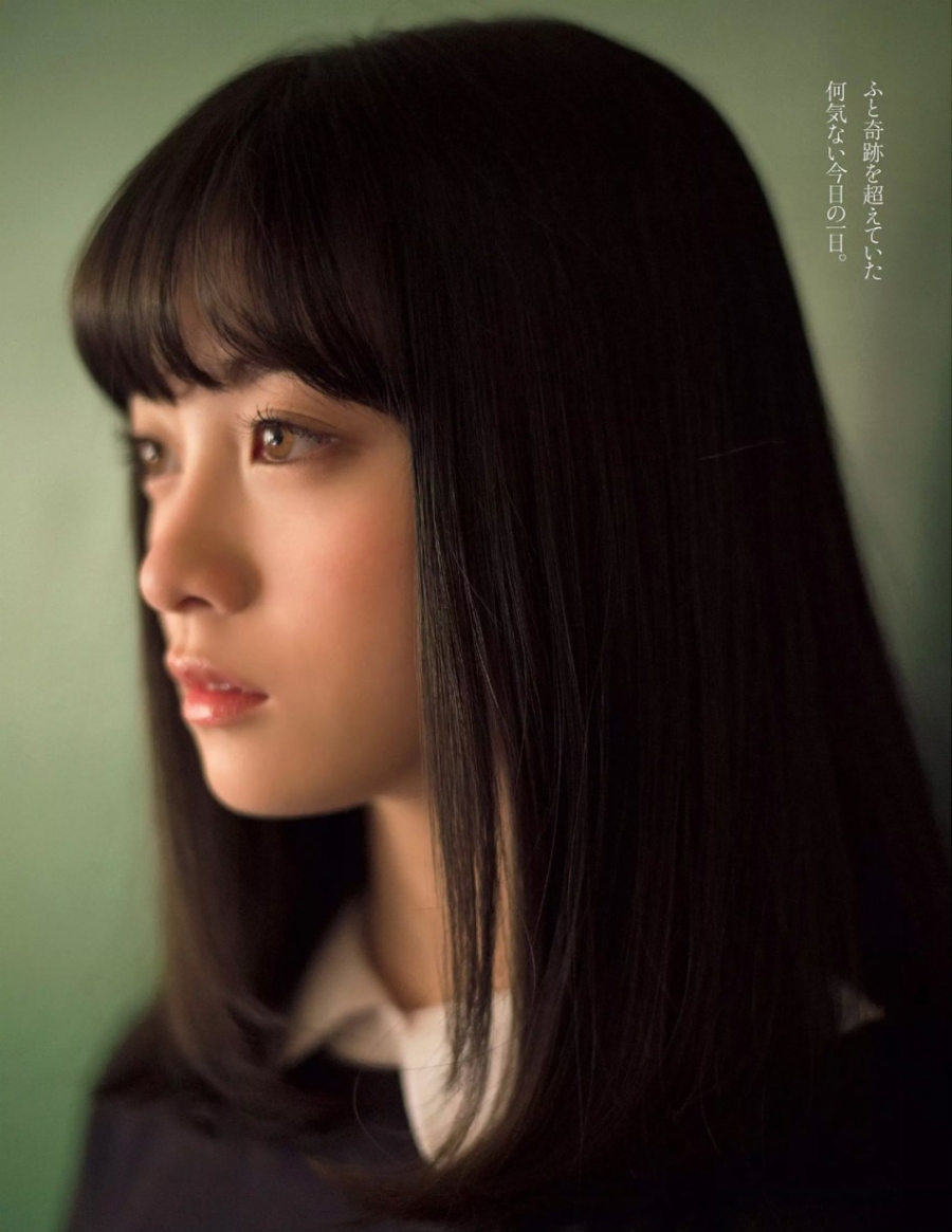 桥本环奈身 展示美好曲线