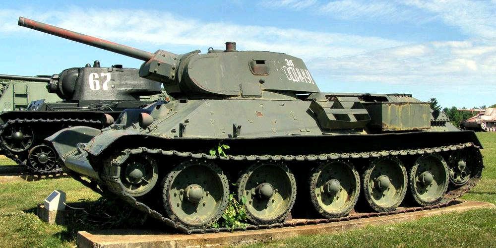 一代名车—t-34中型坦克