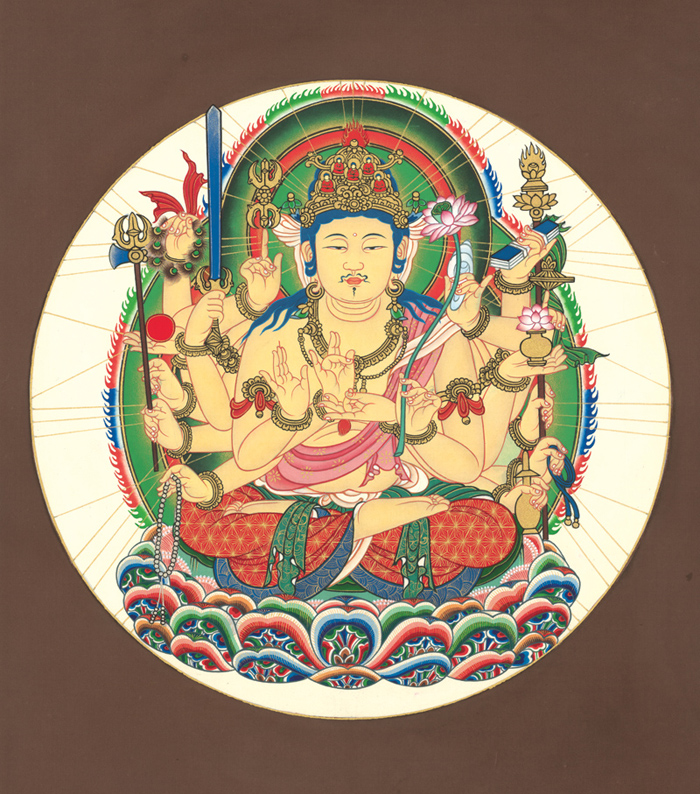 庐山东林寺造《唐密佛菩萨造像》