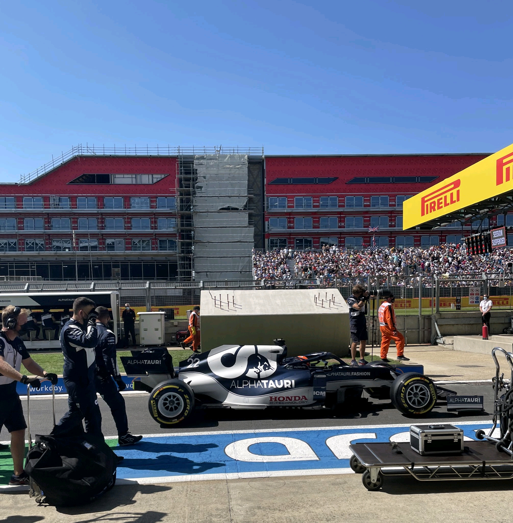 [高清图集]2021年英国f1大奖赛 小红牛