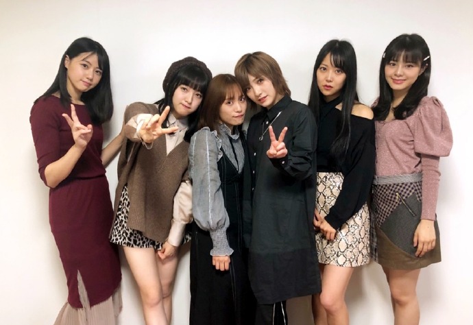 泷野由美子,斉藤真木子,田岛芽瑠,冈田奈奈,白间美瑠,本间日阳.