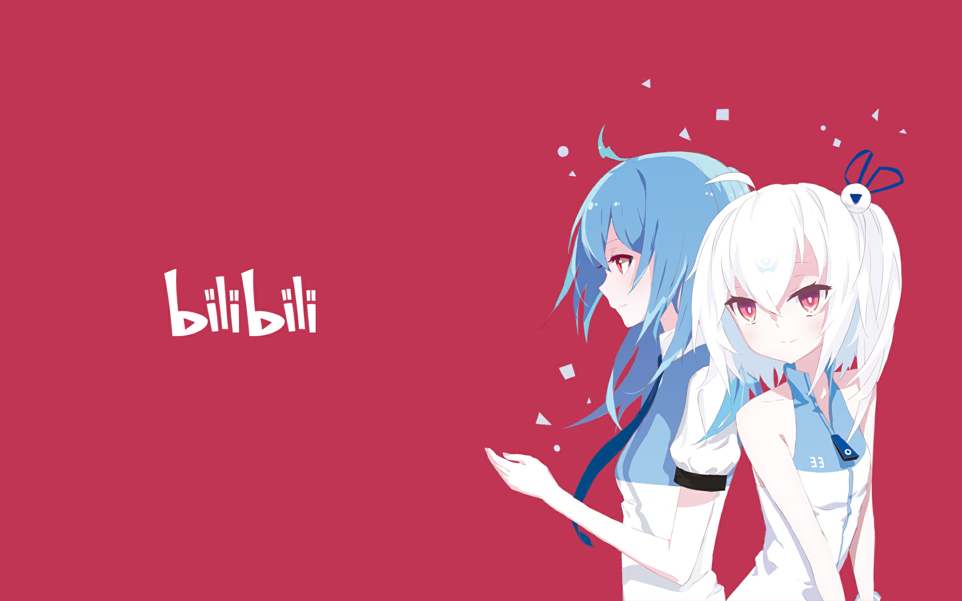 分享第二十六波(bilibili:2233娘) 这一期是22娘和33娘,作为b站看板娘