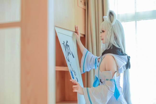 虚拟vtuber 白上吹雪cosplay cn:绫绫