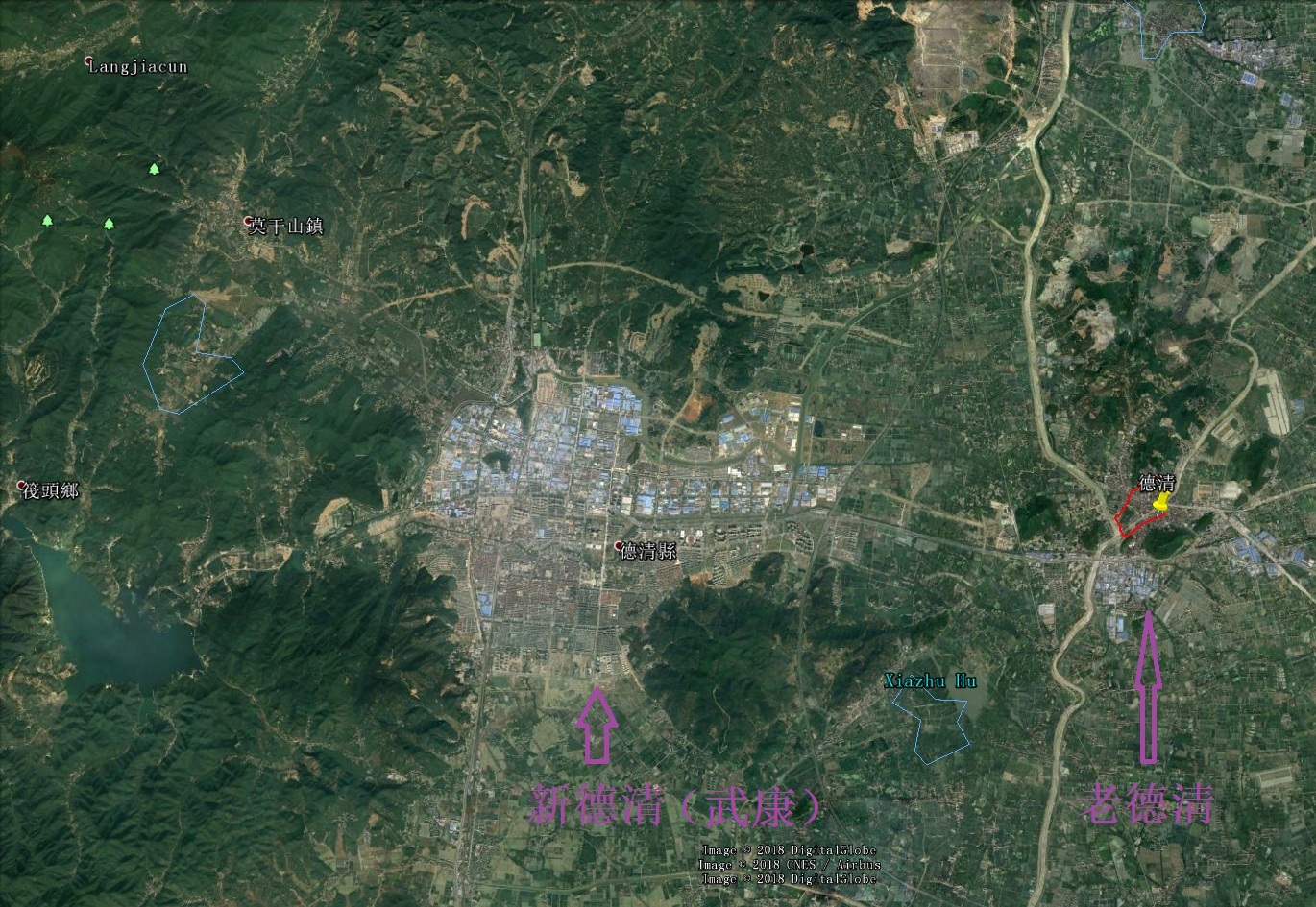 三国入 东吴版图,吴黄武元年(222),武康立县,初名 永安.