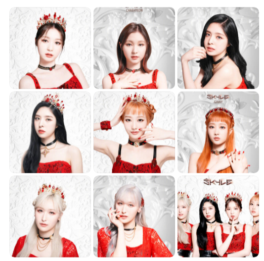 skyle女团出道!girlsday出道纪念合影!