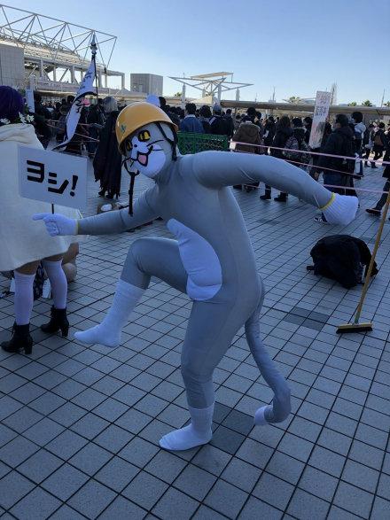 hhhhhhh 不得不说,岛国人民脑洞太大了,这才是cosplay的乐趣啊!