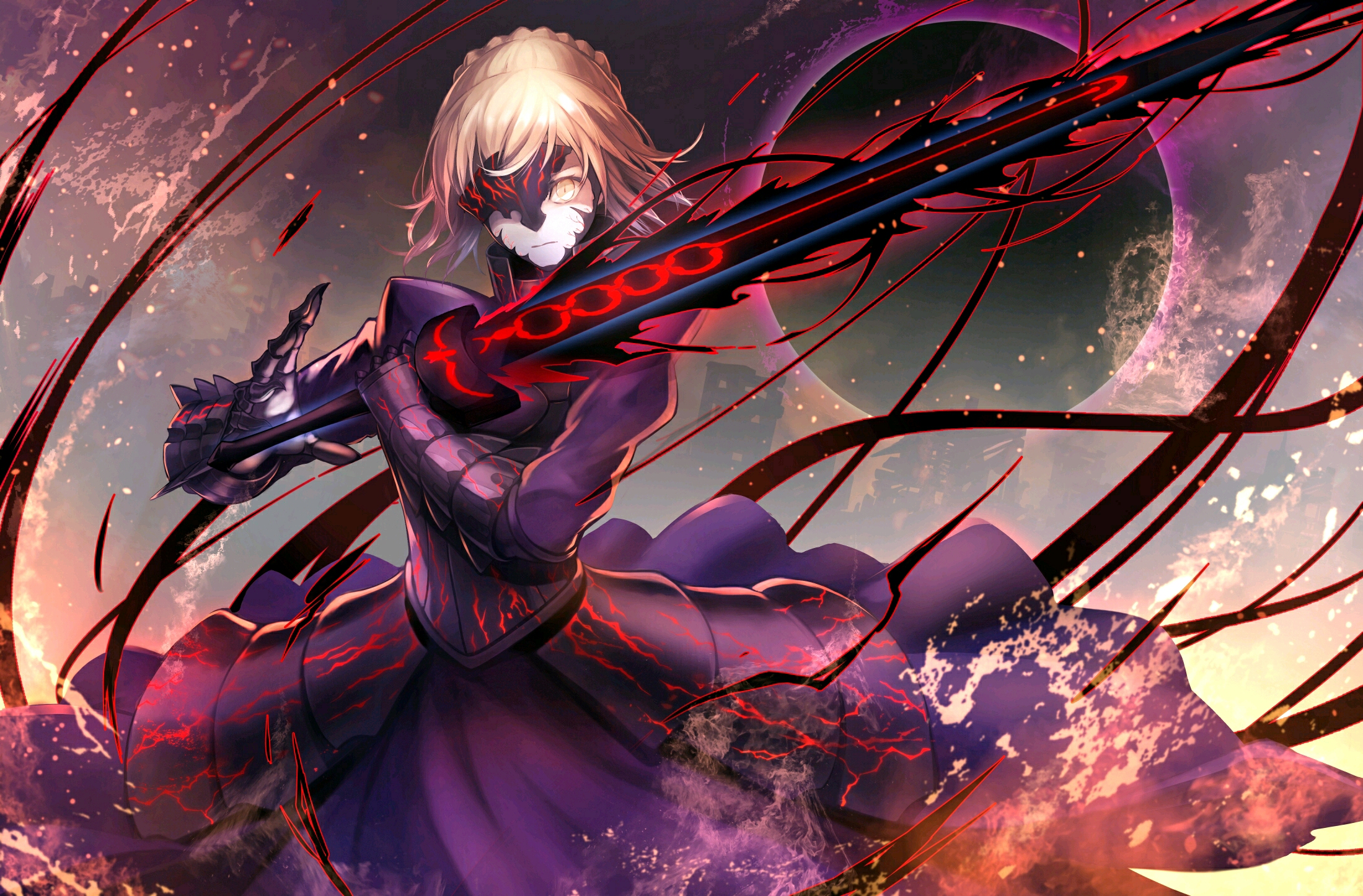 【精选】fate系列saber专期美图插画(第62期)