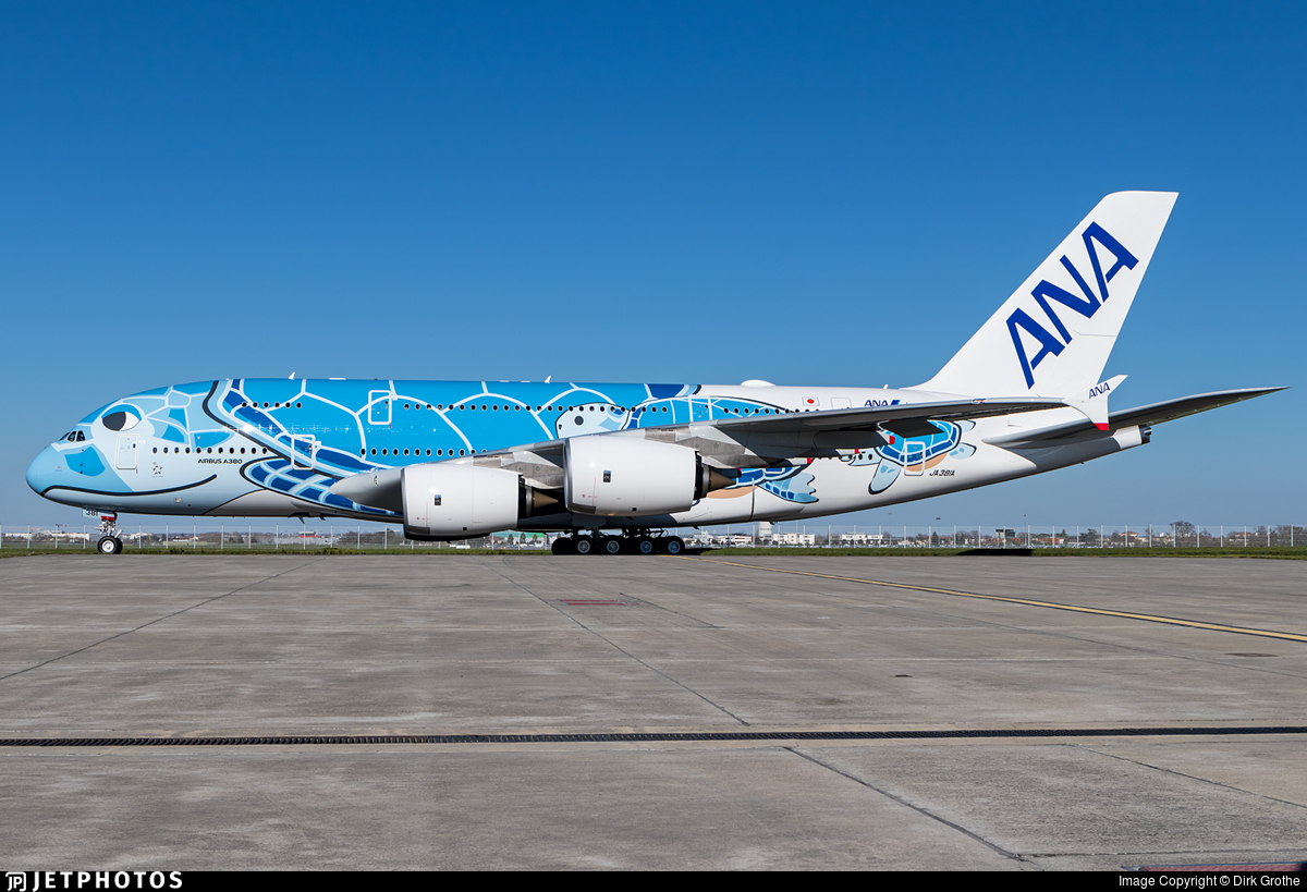 蓝海龟涂装 a380