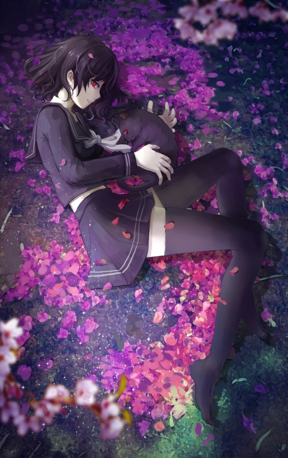 黑暗系吸血鬼少女(来源于p站)