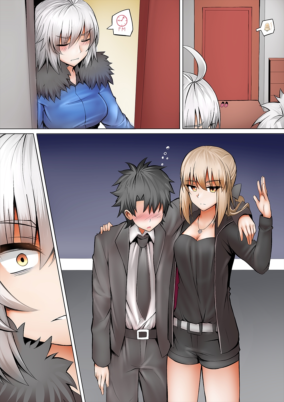[画师推荐]ginhaha fgo漫画 《贞德妈妈vol.1-3》