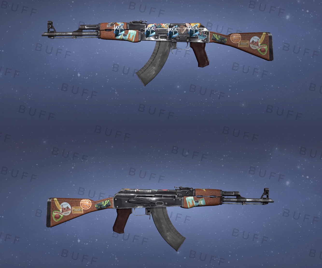 csgo中比较少见的ak皮肤不一定好看.但一定少见
